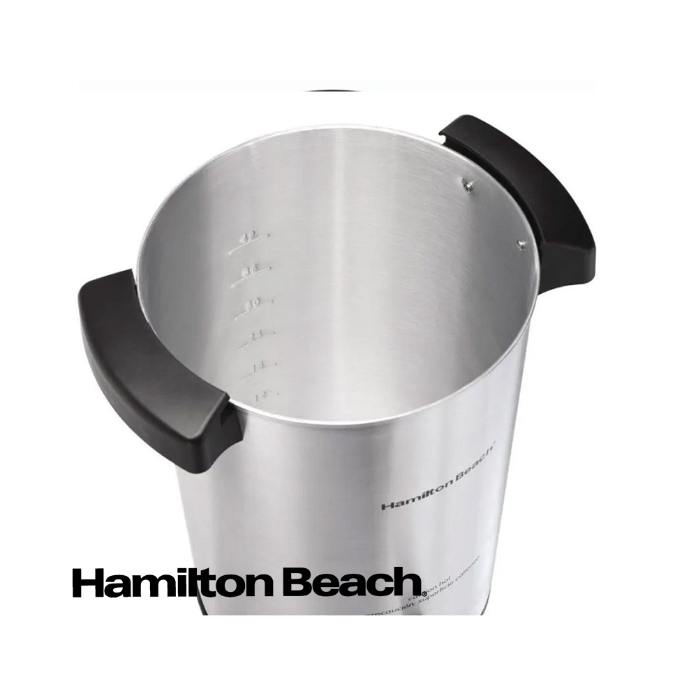 Cafetera Dispensador Hamilton Beach Acero Inoxidable 45 Tazas 40515