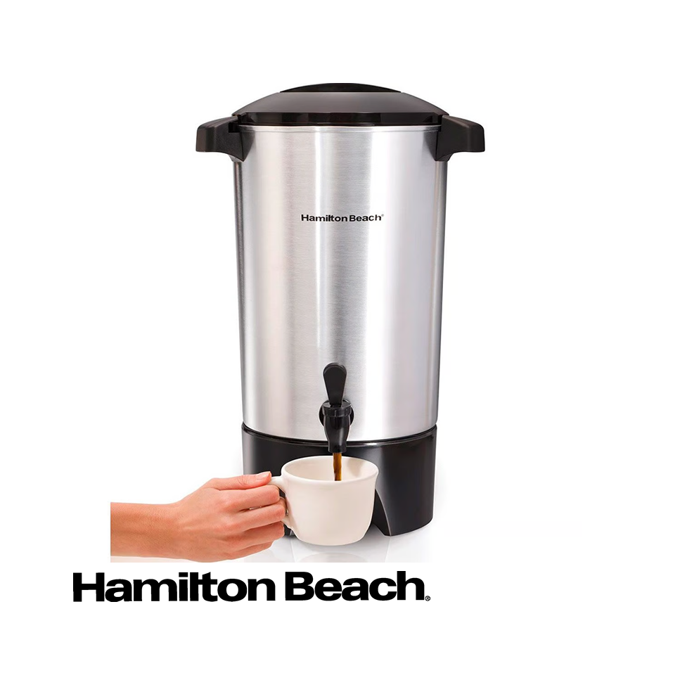Cafetera Dispensador Hamilton Beach Acero Inoxidable 45 Tazas 40515