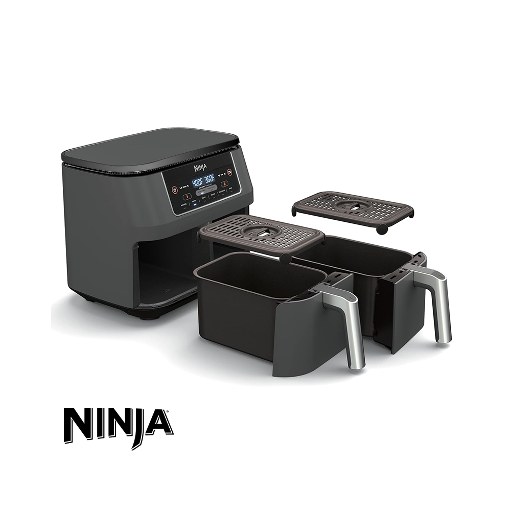 Freidora de Aire Ninja Digital de 2 Canastas 7.6 Litros DZ-201
