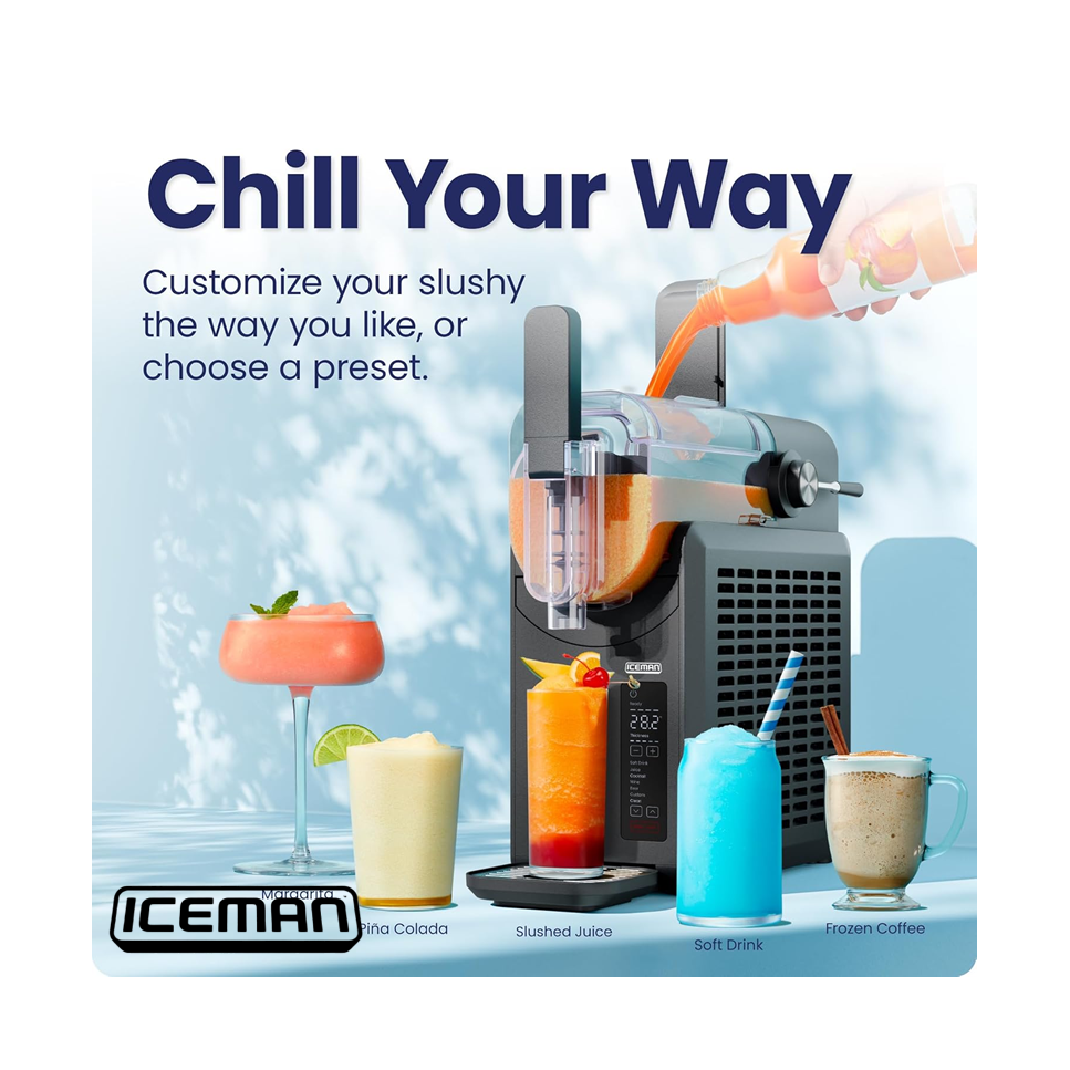 Maquina de Granizados ICEMAN Domestica Tanque de 1.4 Litros RJ62