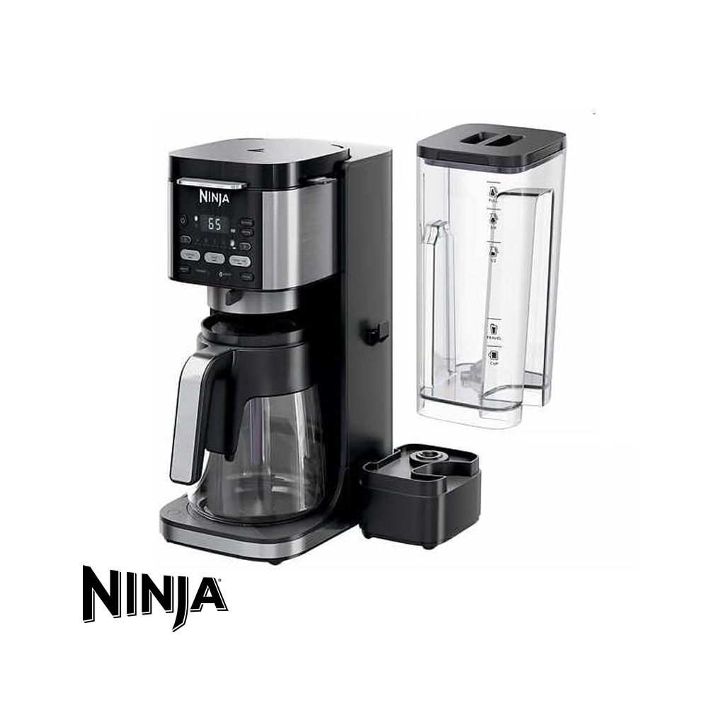 Cafetera NINJA Dual de 1.5 Litros con Jarra Cristal y Panel Digital CFP105CO