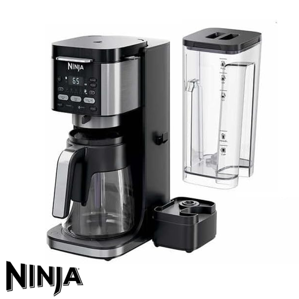 Cafetera NINJA Dual de 1.5 Litros con Jarra Cristal y Panel Digital CFP105CO