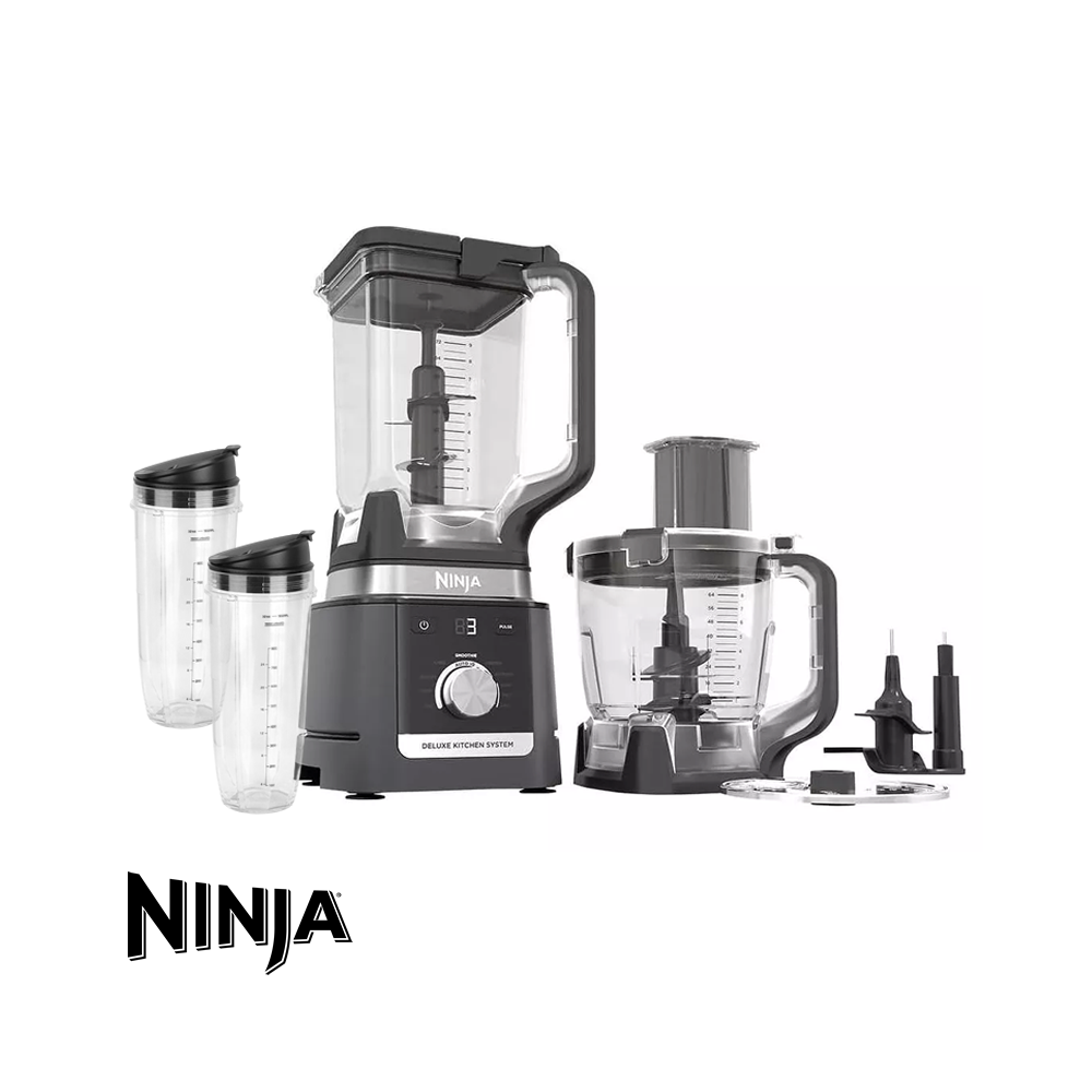 Licuadora Ninja Deluxe Multifunción con Procesador de Alimentos 1600 Peak Watts CO905KS