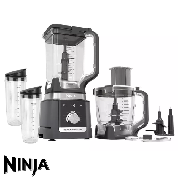 Licuadora Ninja Deluxe Multifunción con Procesador de Alimentos 1600 Peak Watts CO905KS