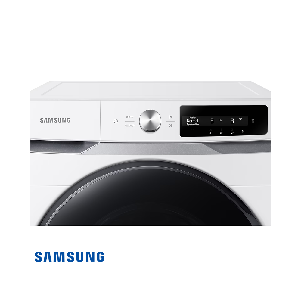 Combo Lavadora + Secadora de Gas Samsung 22 Kgs – 48 Lbs Inverter
