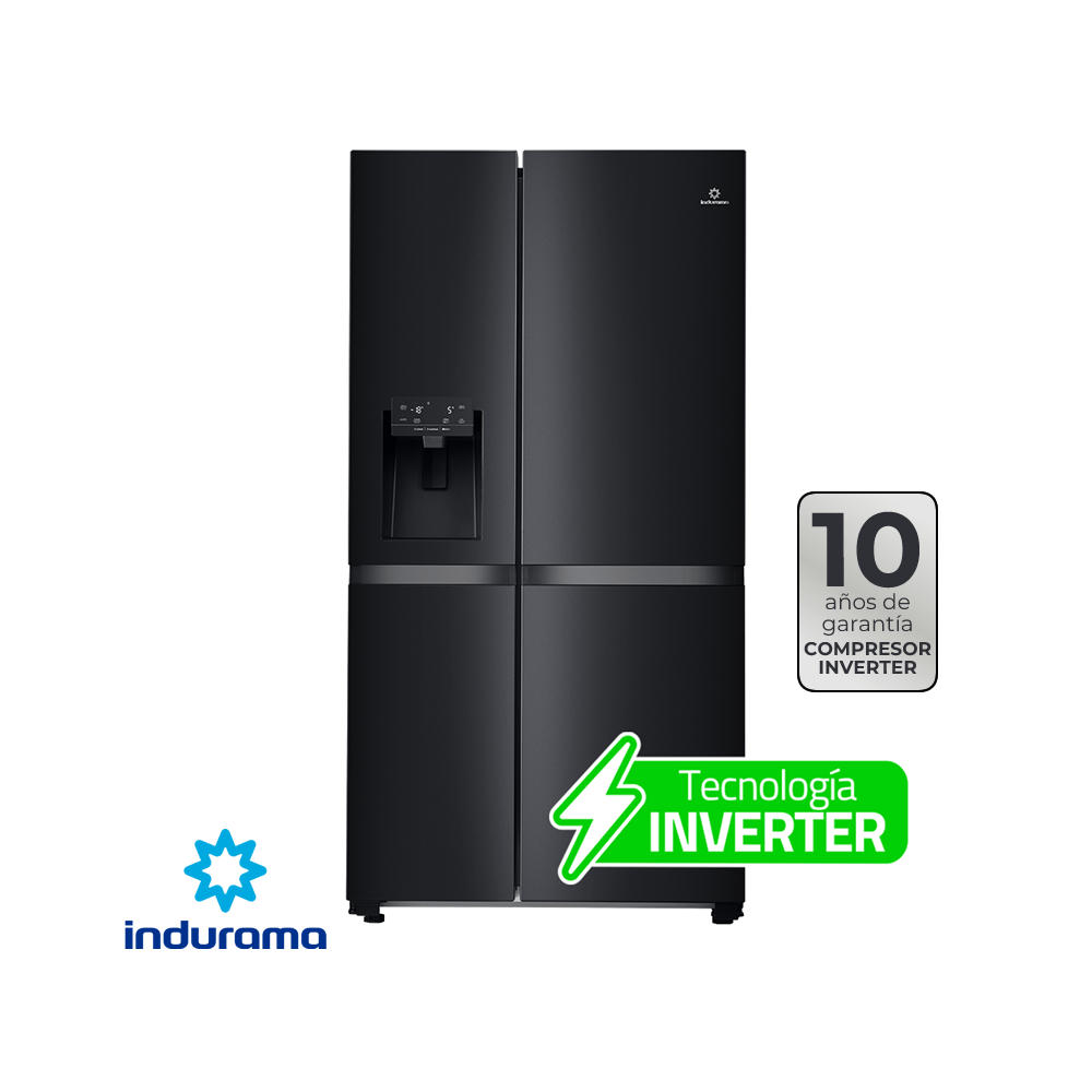 Refrigeradora Indurama Side by Side 669 Litros RI-790 NE