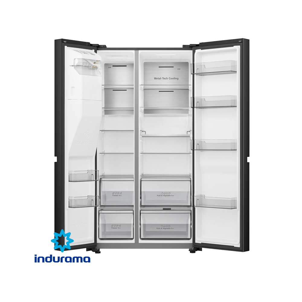 Refrigeradora Indurama Side by Side 669 Litros RI-790 NE
