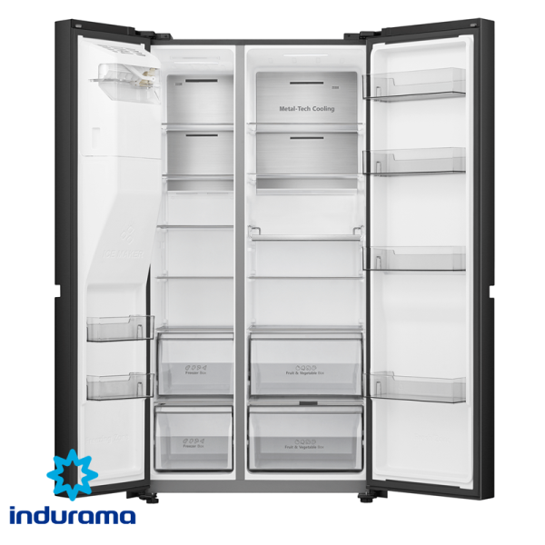 Refrigeradora Indurama Side by Side 669 Litros RI-790 NE