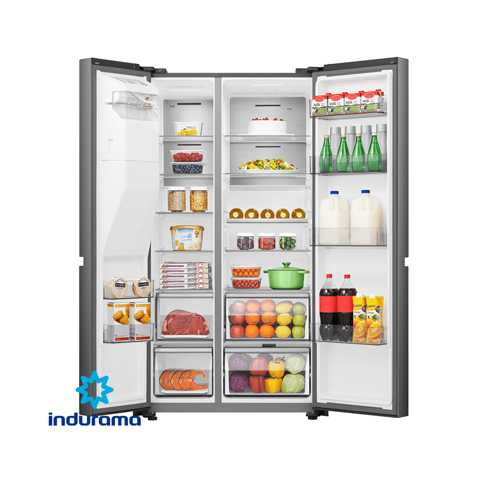 Refrigeradora Indurama Side by Side 669 Litros RI-790 NE