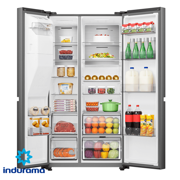 Refrigeradora Indurama Side by Side 669 Litros RI-790 NE