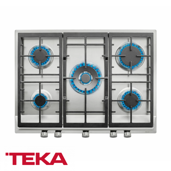 Encimera a Gas Empotrable RCA 4 Quemadores Vidrio Templado 60GJ084