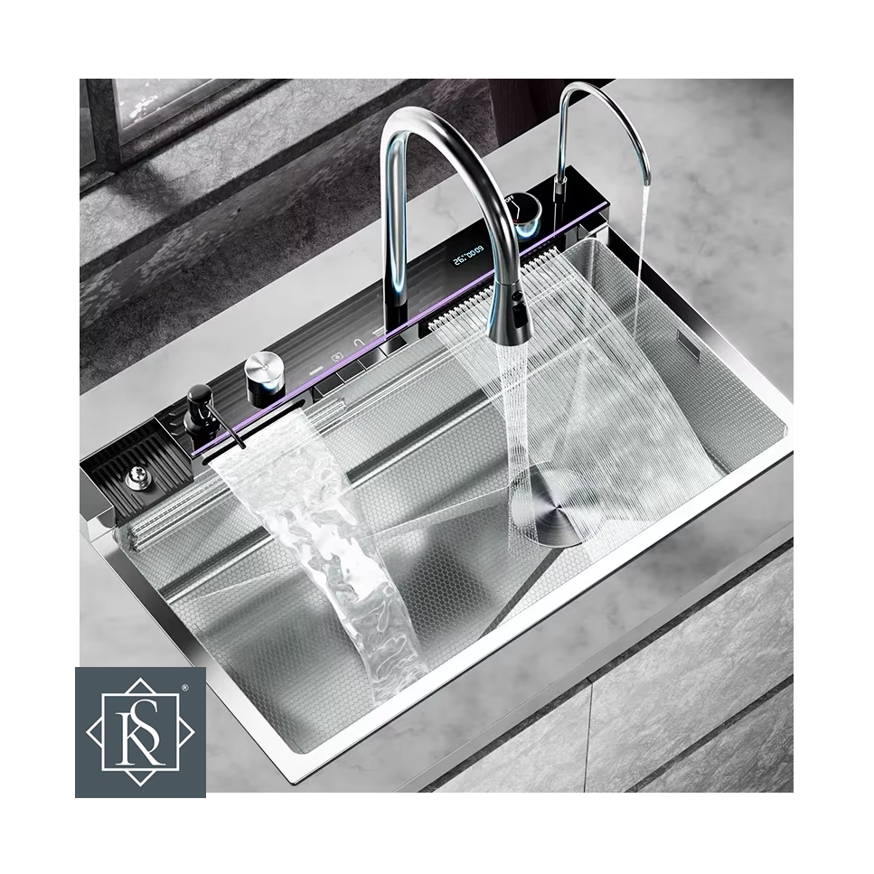 Fregadero Rock Stone de 1 Pozo Con Accesorios LUXE COMPLETO DIGIT