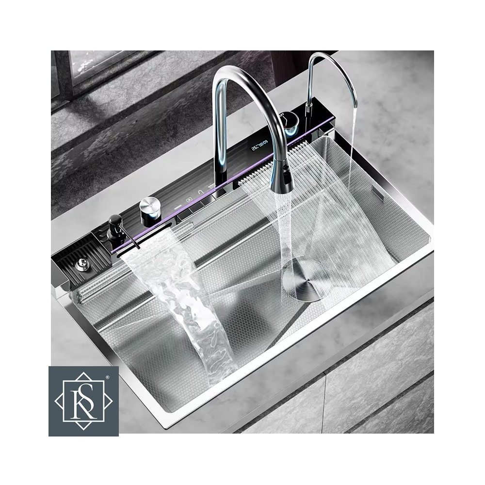 Fregadero Rock Stone de 1 Pozo Con Accesorios LUXE COMPLETO DIGIT