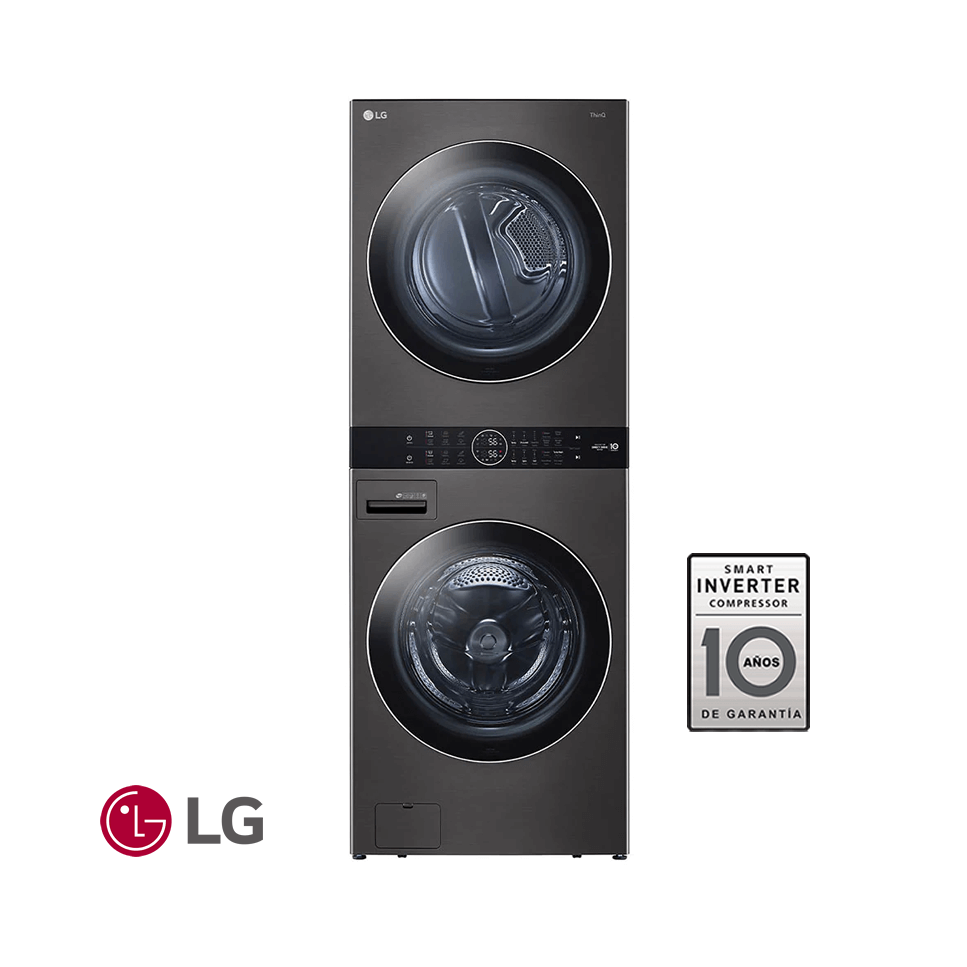 Torre de Lavado Eléctrica LG 25 kgs WashTower™ WK25BS6E