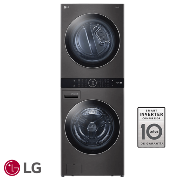 Torre de Lavado Eléctrica LG 25 kgs WashTower™ WK25BS6E
