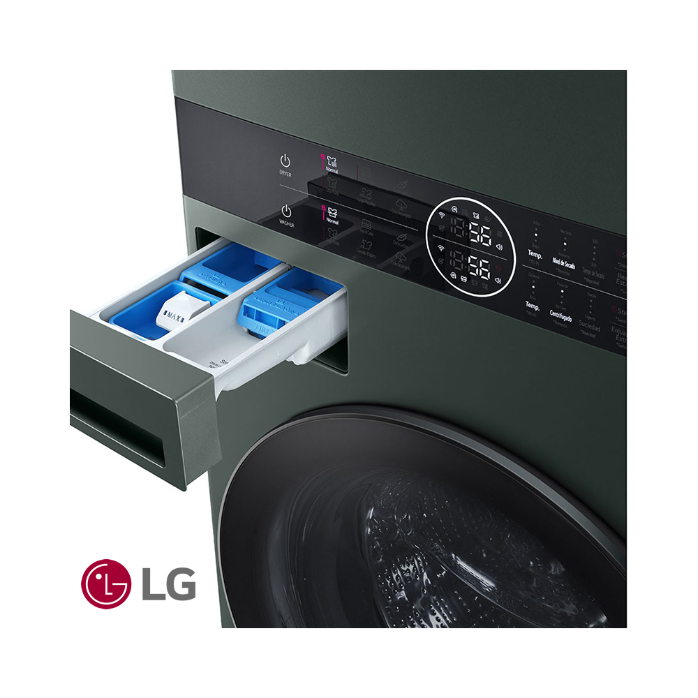 Torre de Lavado Eléctrica LG 25 kgs WashTower™ WK25GGS6E