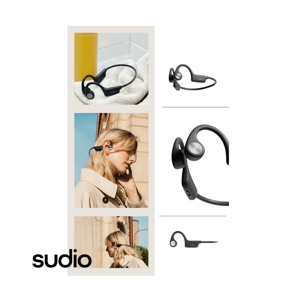 Audífonos Sudio de Conducción Ósea Inalámbricos - Bluetooth B2