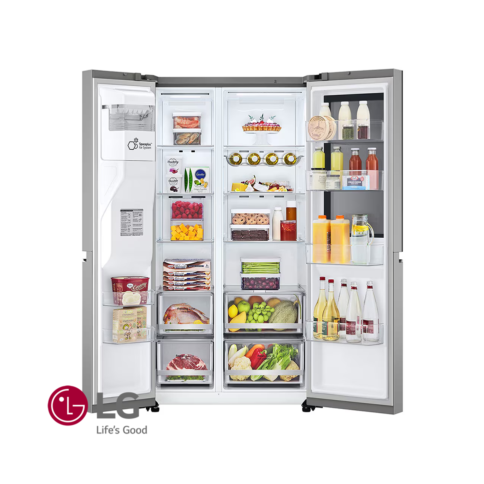 Refrigeradora LG Side by Side 674 Litros Instaview® VS25GMIW