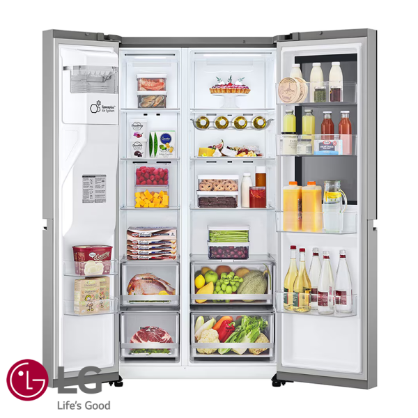 Refrigeradora LG Side by Side 674 Litros Instaview® VS25GMIW