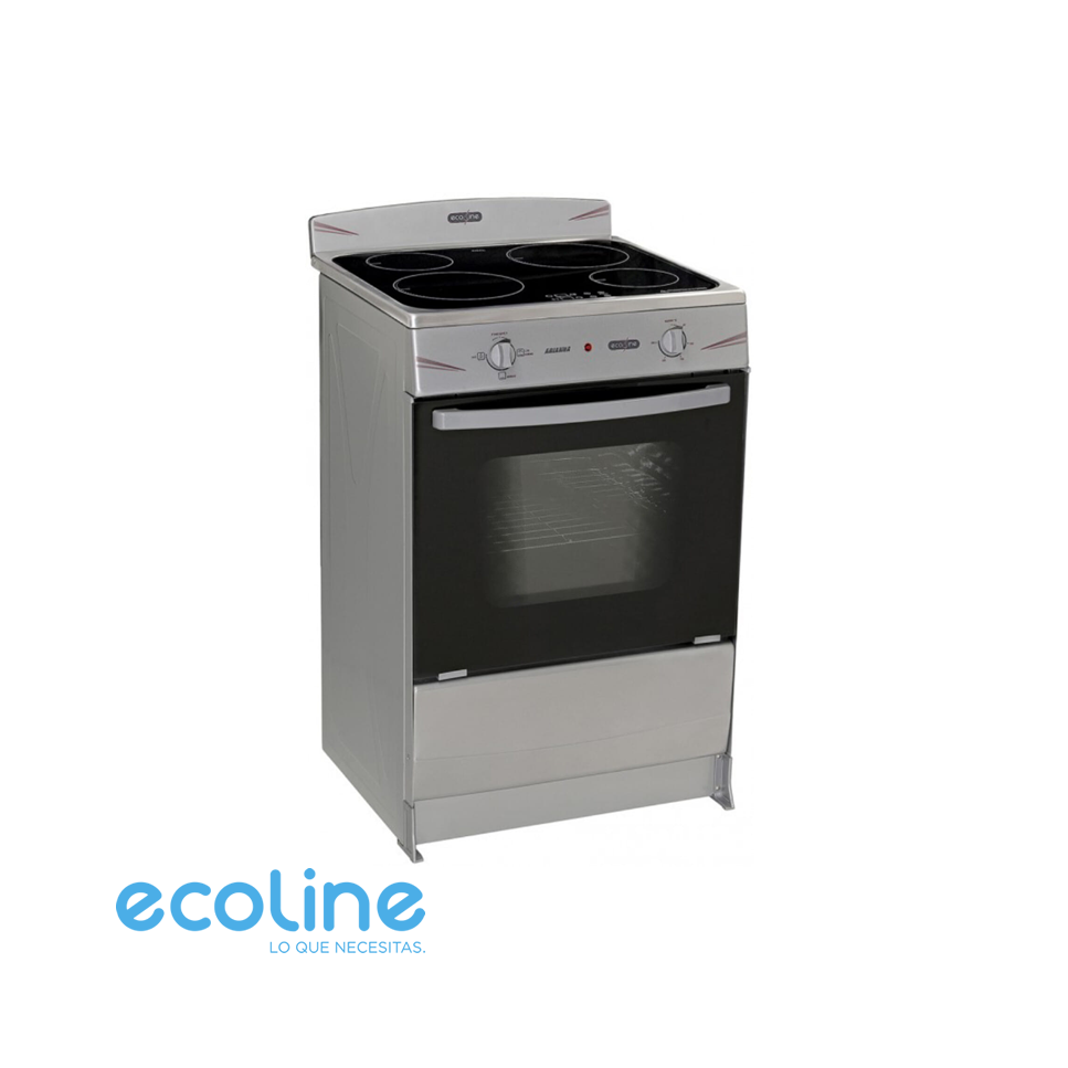Cocina de Inducción con Horno Ecoline 4 Inductores 7000 Watts ARIANNA
