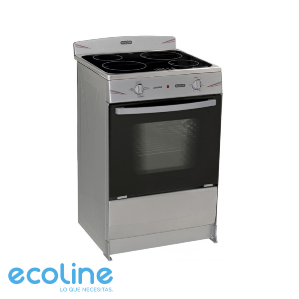 Cocina de Inducción con Horno Ecoline 4 Inductores 7000 Watts ARIANNA