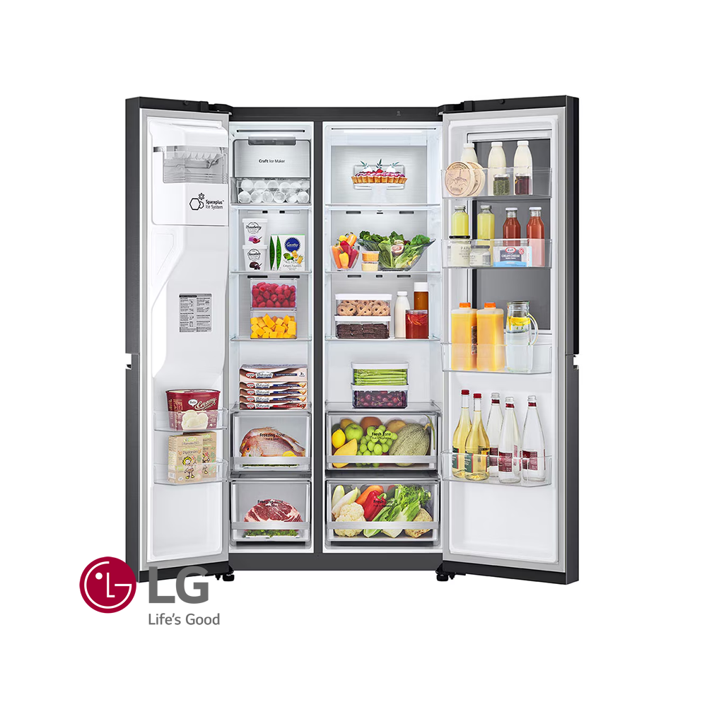 Refrigeradora LG Side by Side 674 Litros Instaview® Door-in-Door™ VS25XHWCB