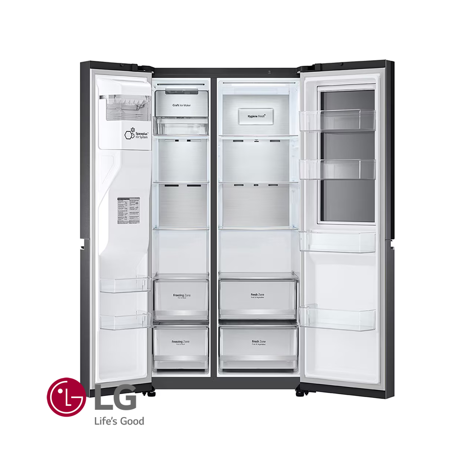 Refrigeradora LG Side by Side 674 Litros Instaview® Door-in-Door™ VS25XHWCB