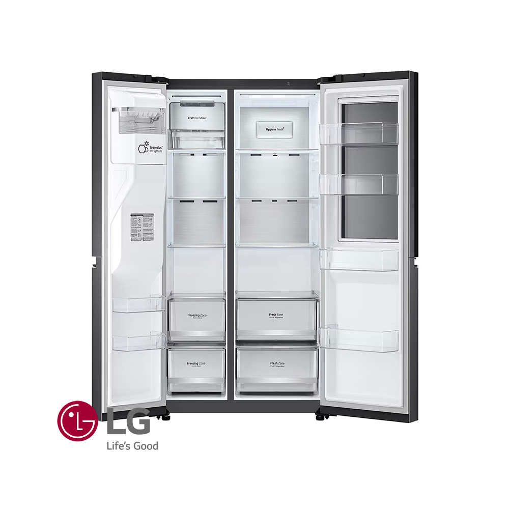 Refrigeradora LG Side by Side 674 Litros Instaview® Door-in-Door™ VS25XHWCB
