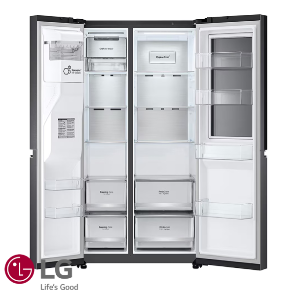 Refrigeradora LG Side by Side 674 Litros Instaview® Door-in-Door™ VS25XHWCB