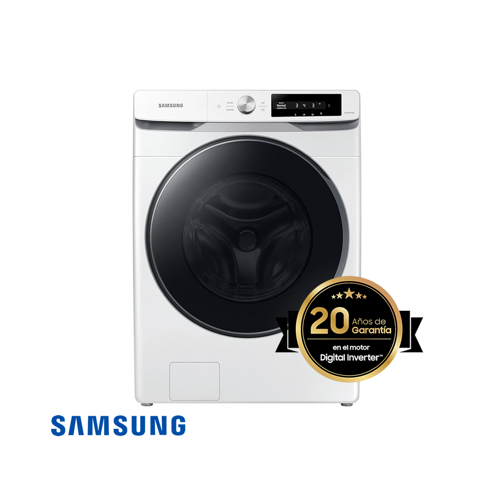 Lavadora Carga Frontal Samsung 22 Kgs – 48 Lbs Inverter WF22C6400AW