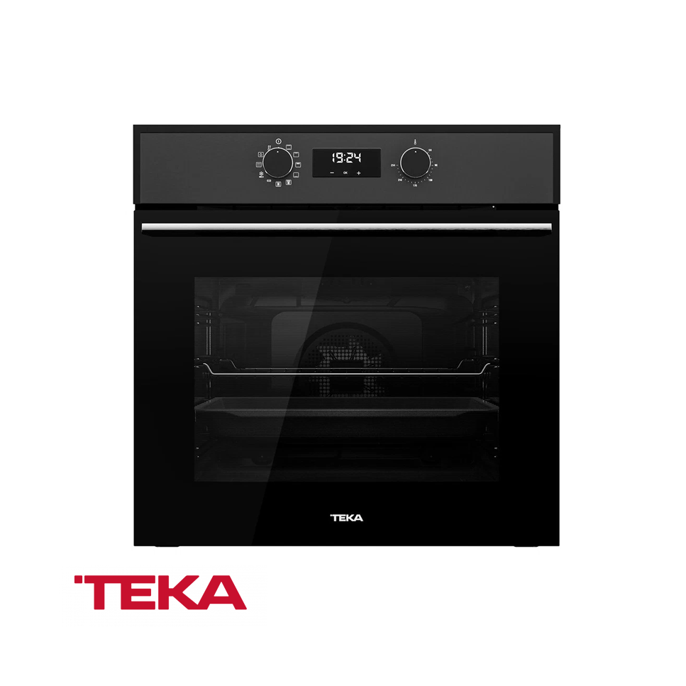 Horno Eléctrico Convección Empotrable 60cm Teka 8 Funciones HSB 630 BK