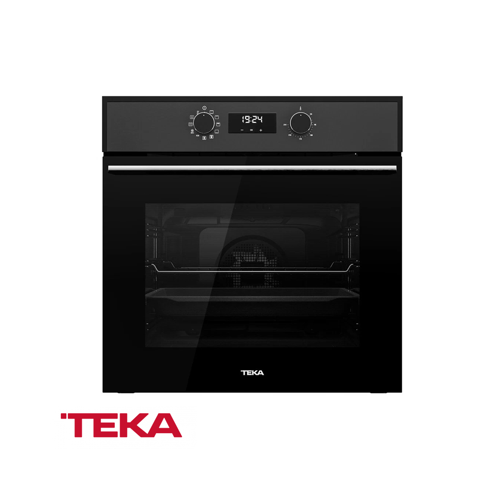 Horno Eléctrico Convección Empotrable 60cm Teka 8 Funciones HSB 630 BK