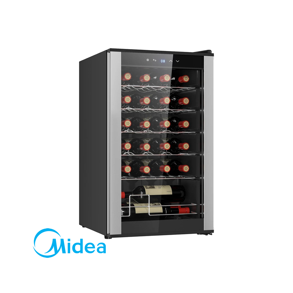 Cava Refrigeradora de Vinos Midea de 30 Botellas MDRW146FGF30EC2