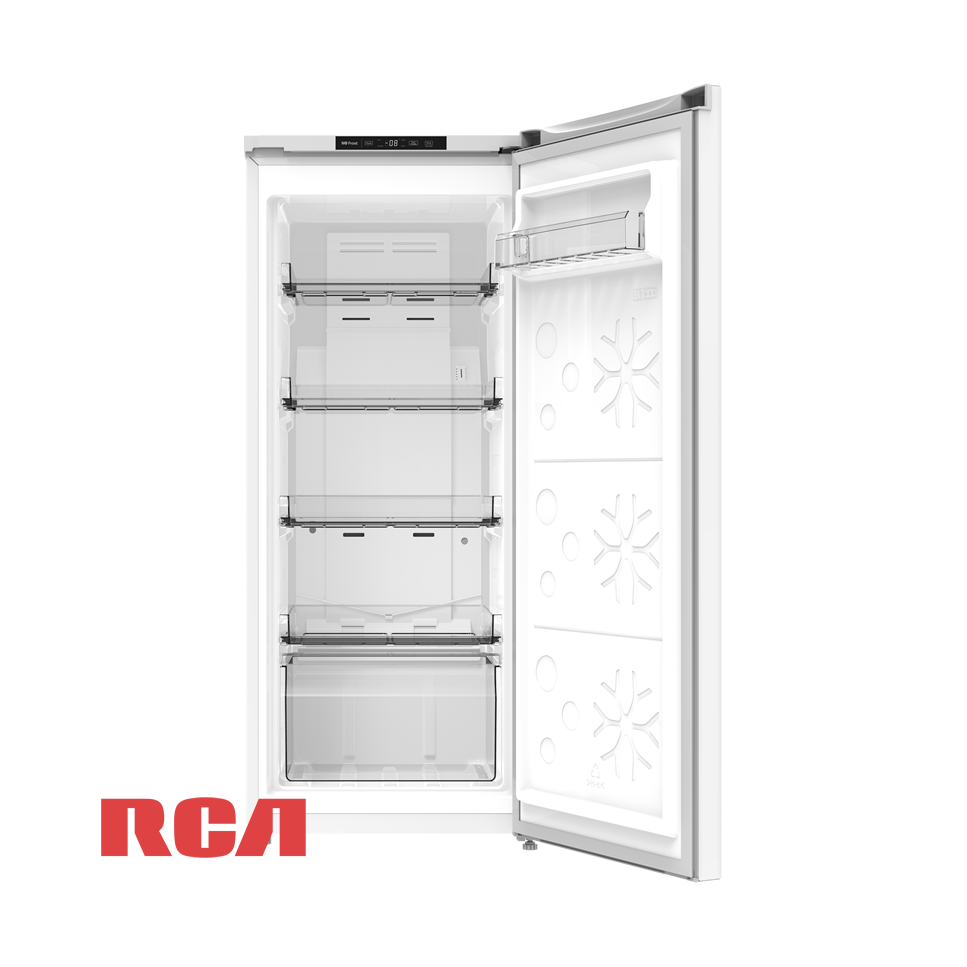 Congelador Vertical RCA 122 Litros Acero Inoxidable MF-135W
