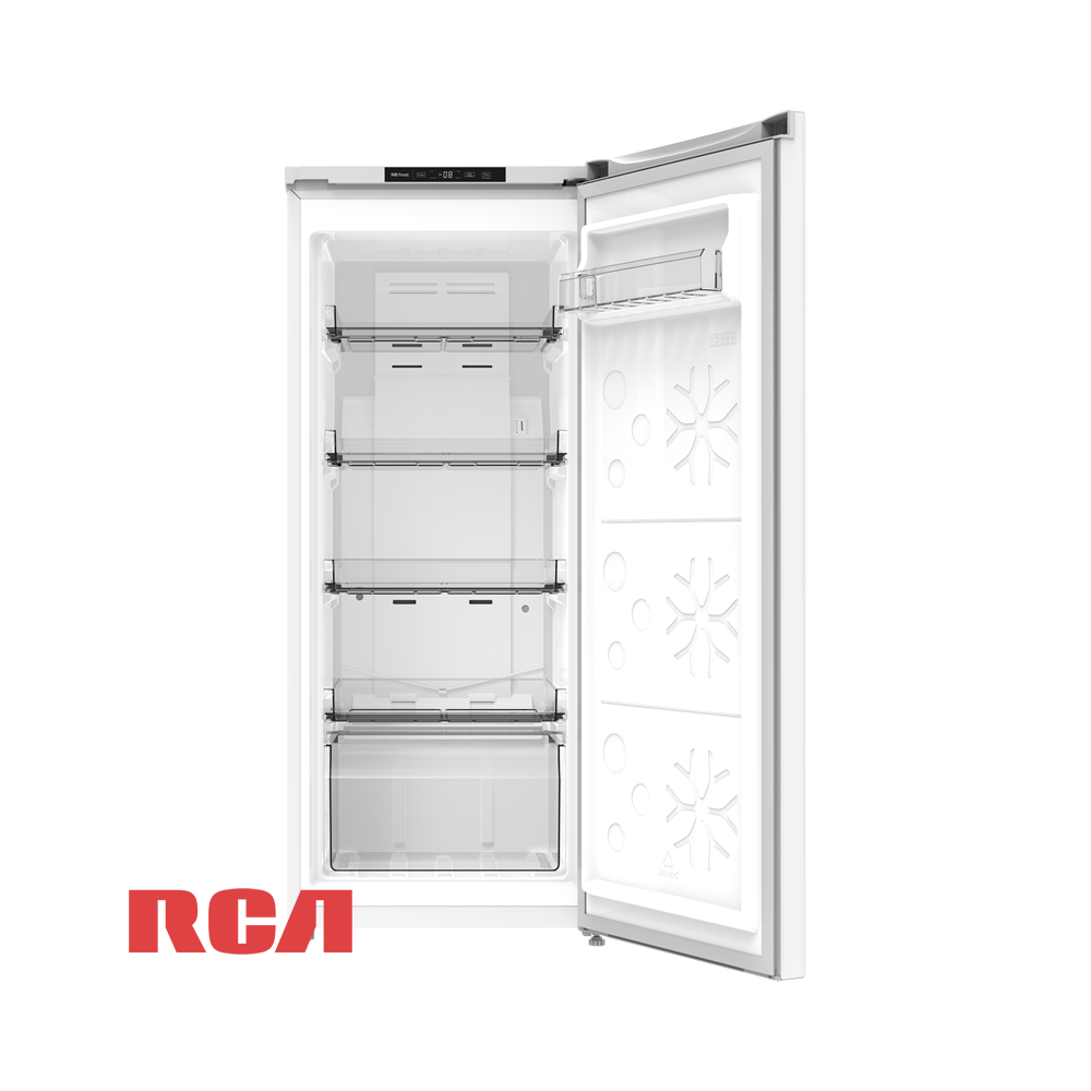 Congelador Vertical RCA 122 Litros Acero Inoxidable MF-135W