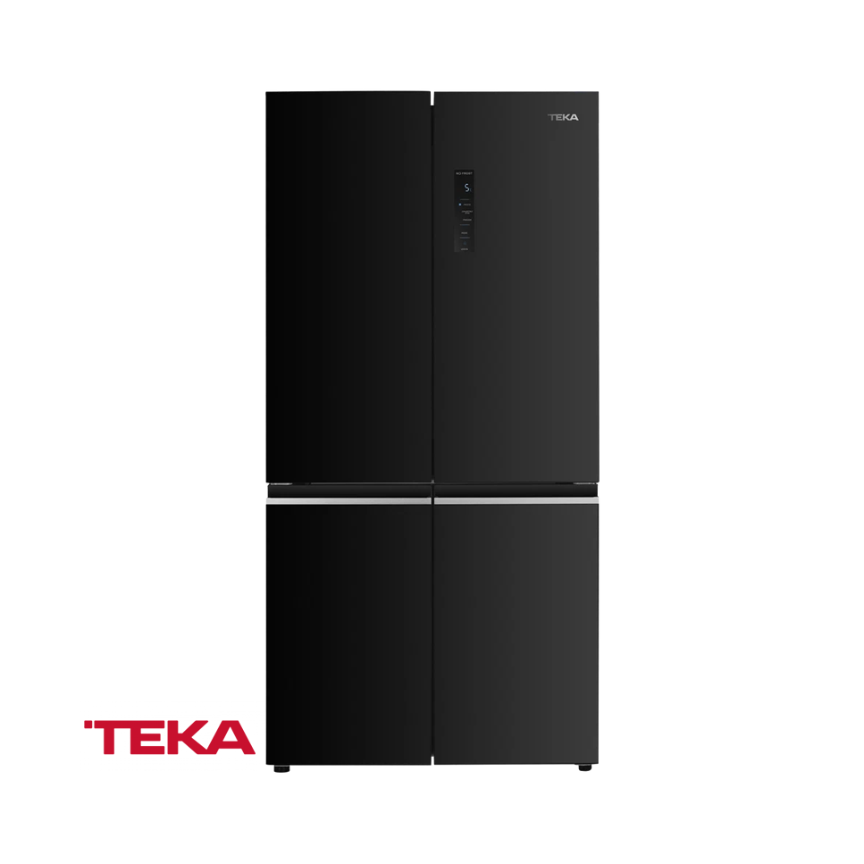 Refrigeradora TEKA Cross Door 512 Litros 4 Puertas de Vidrio RMF 77960 GBK