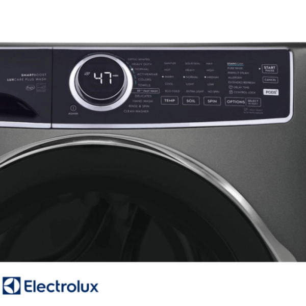 Combo Lavadora + Secadora de Gas Electrolux 22kgs Carga Frontal Ploma Con Base