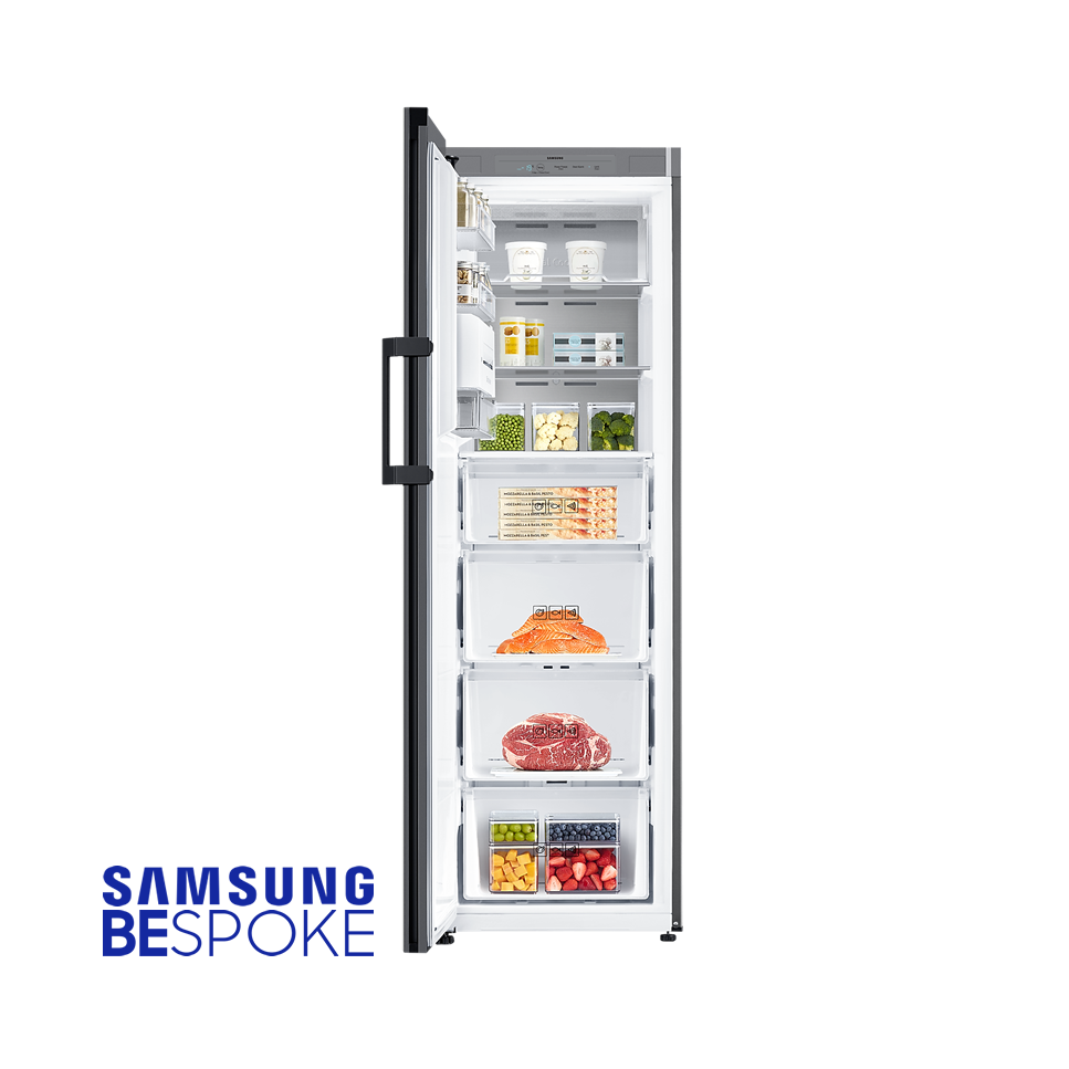 Congelador Vertical Samsung 1 Puerta BESPOKE 323 Litros Blanco RZ32A744512/ED