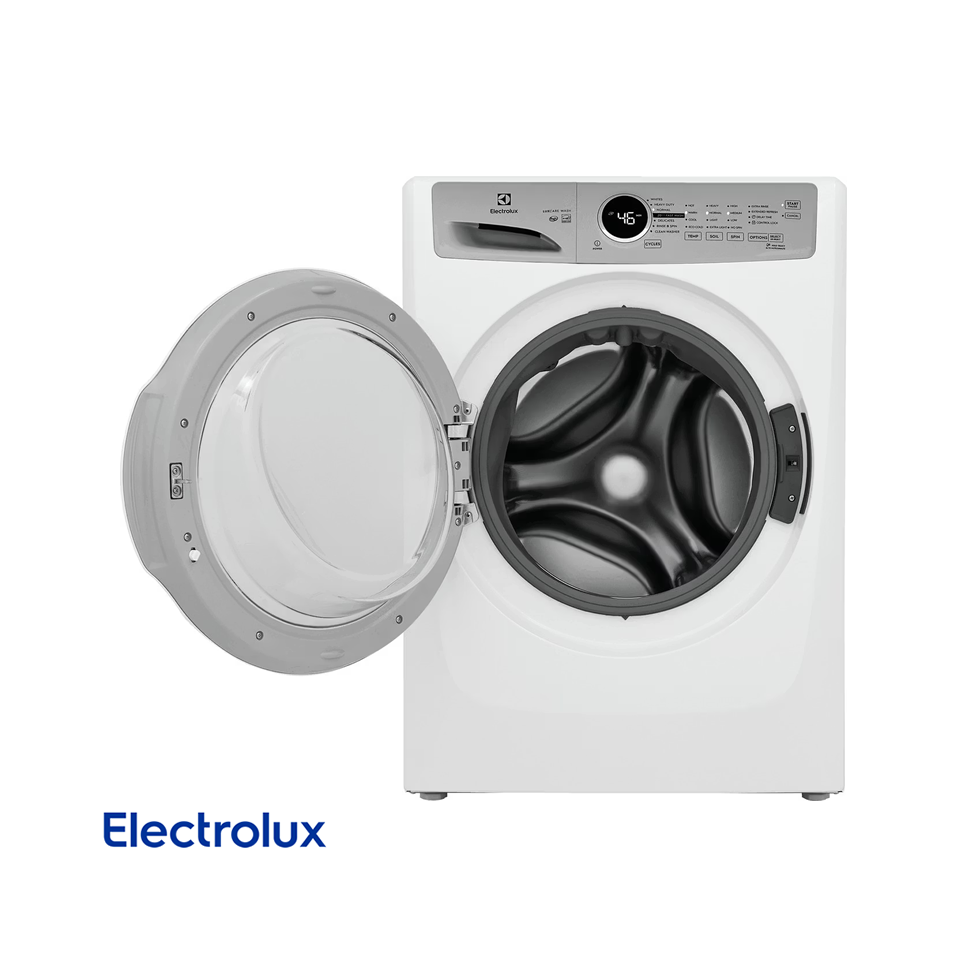 Combo Lavadora + Secadora de Gas Electrolux 22kgs Carga Frontal Blanca