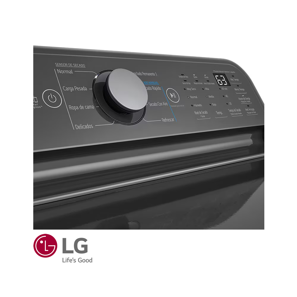 Secadora de Gas LG 25 Kgs – 55 Lbs Conexión 110v DT25MTGK