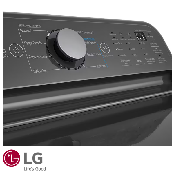 Secadora de Gas LG 25 Kgs – 55 Lbs Conexión 110v DT25MTGK