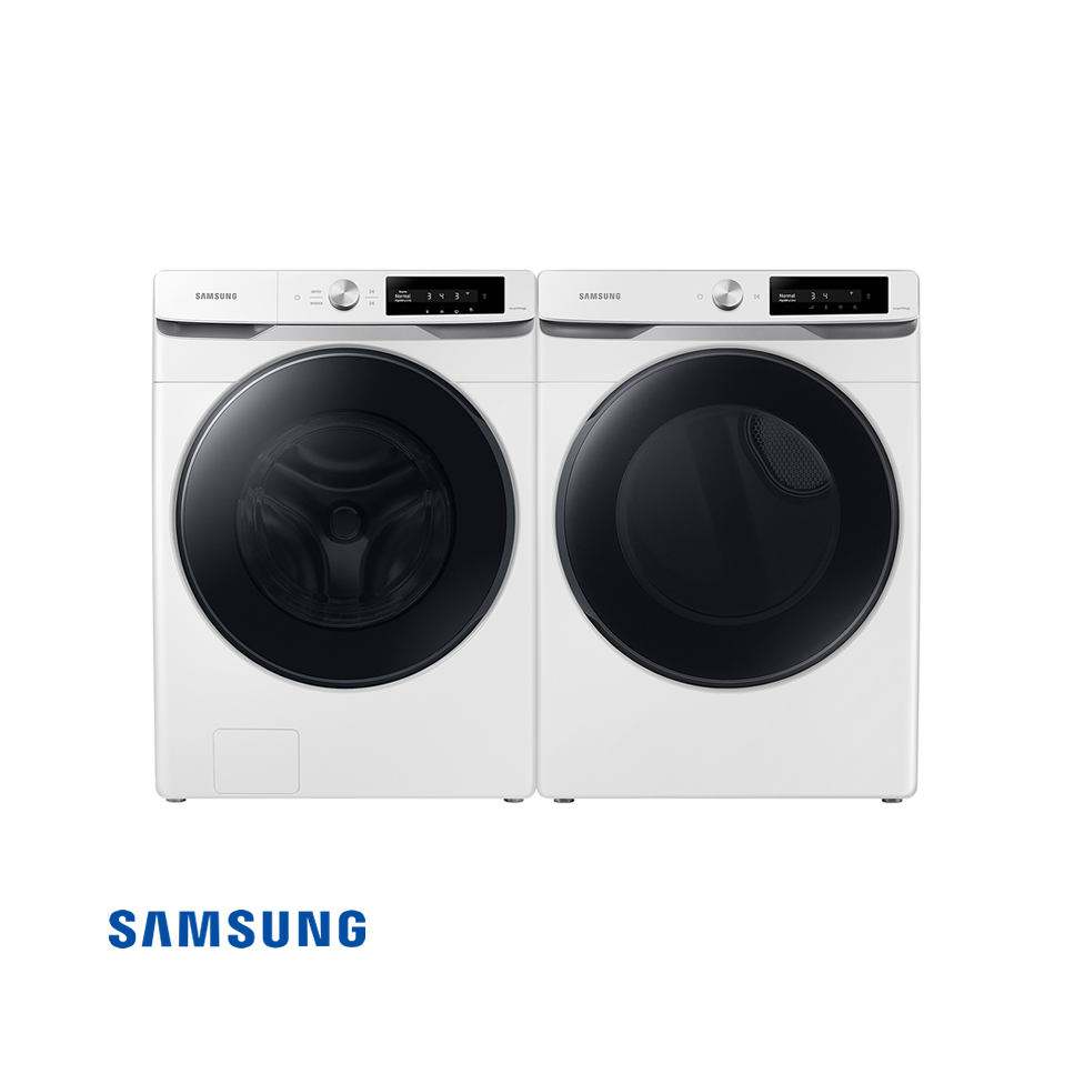 Combo Lavadora + Secadora Eléctrica Samsung 22 Kgs – 48 Lbs Inverter