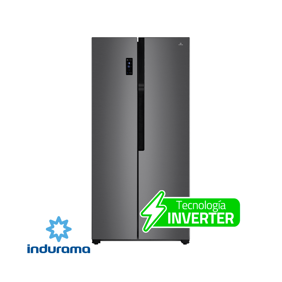 Refrigeradora Indurama Side by Side 468 Litros Inverter RI-760 CR