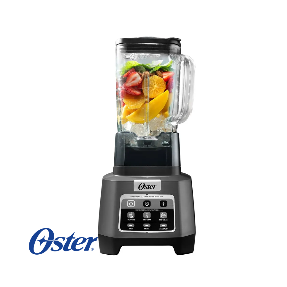 Licuadora Oster Profesional XTREME MIX 1500 Watts - Jarra de Vidrio de 2 Litros BLSXPGBW