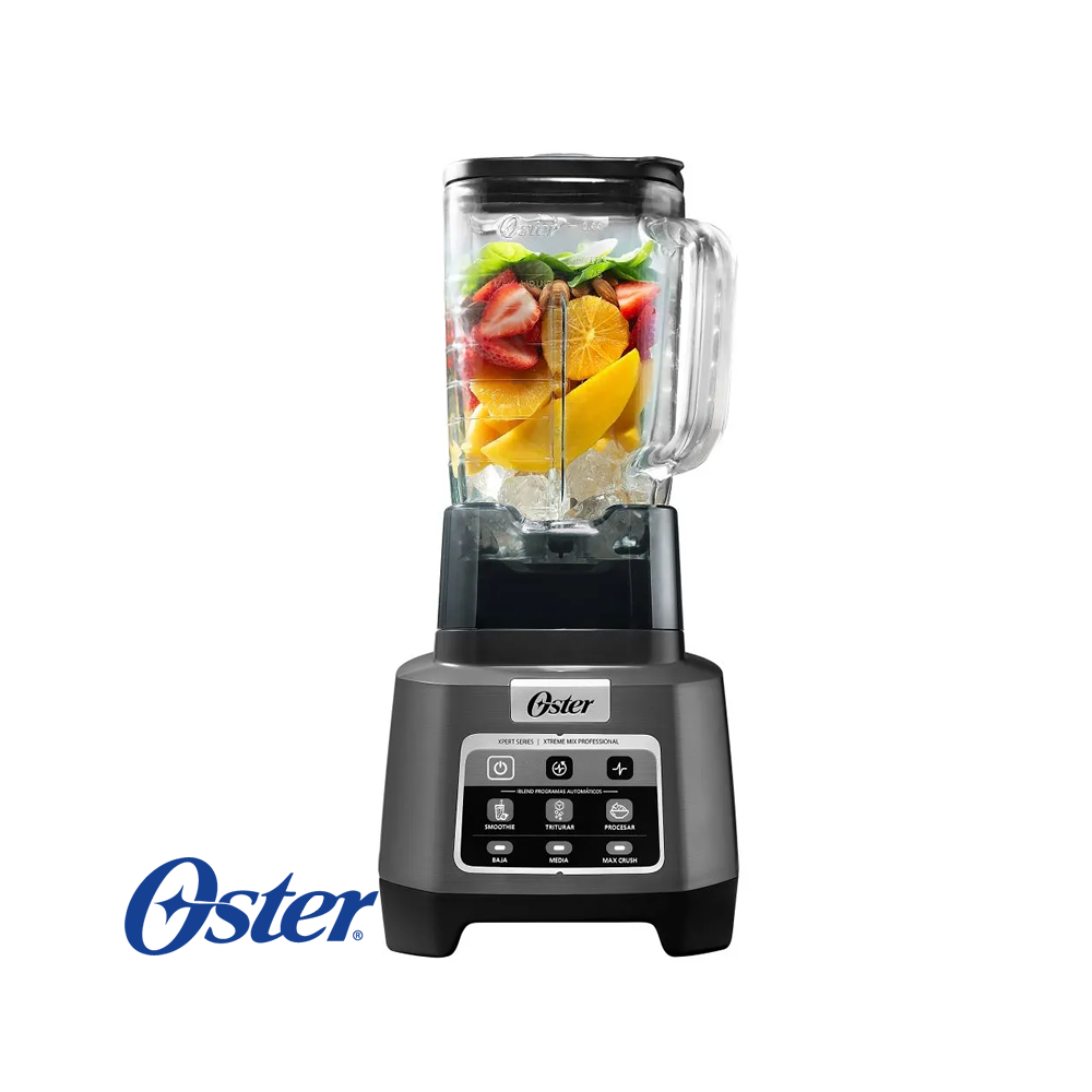 Licuadora Oster Profesional XTREME MIX 1500 Watts - Jarra de Vidrio de 2 Litros BLSTXPGBW