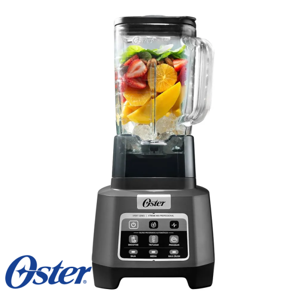Licuadora Oster Profesional XTREME MIX 1500 Watts - Jarra de Vidrio de 2 Litros BLSTXPGBW