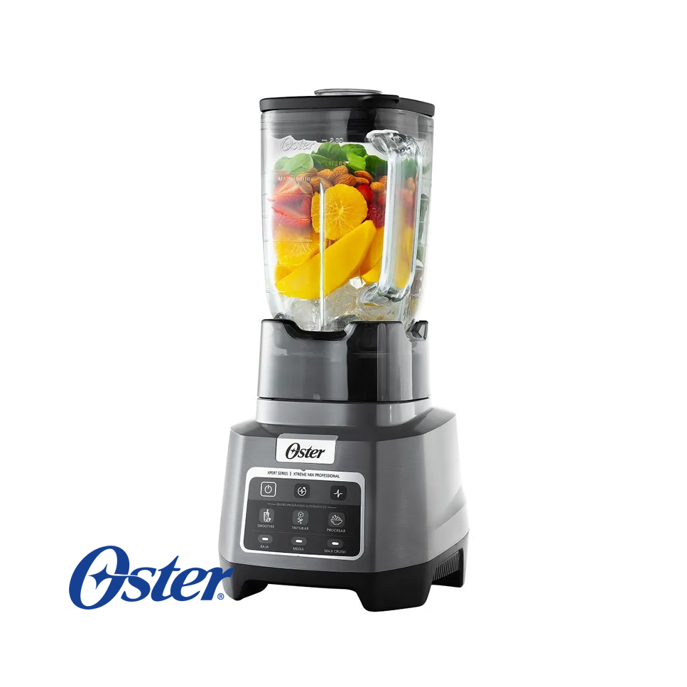 Licuadora Oster Profesional XTREME MIX 1500 Watts - Jarra de Vidrio de 2 Litros BLSXPGBW