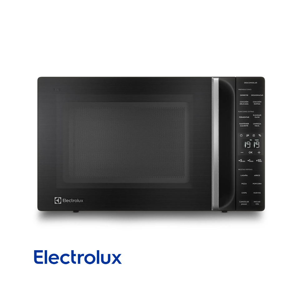 Microondas Electrolux 31 Litros 1000W Negro EMDY31S0MXB