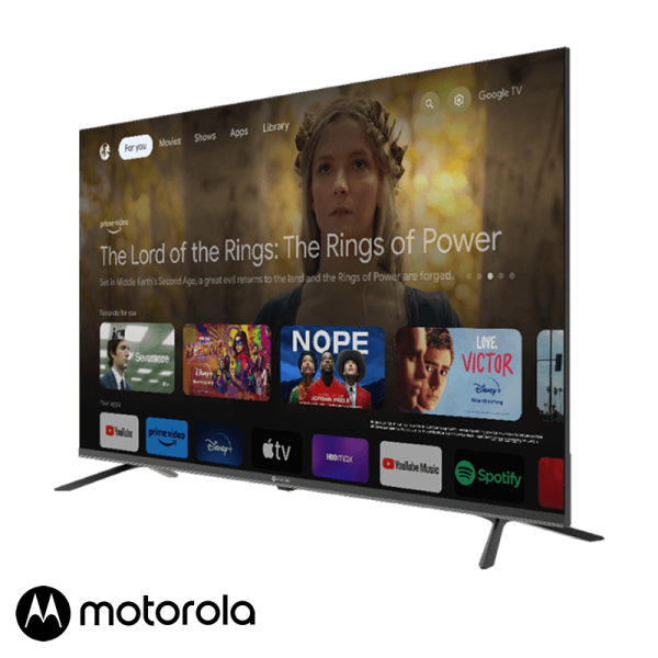 Televisor Motorola LED 50″ Pulgadas Ultra HD 4K GoogleTV 50TMKUHD