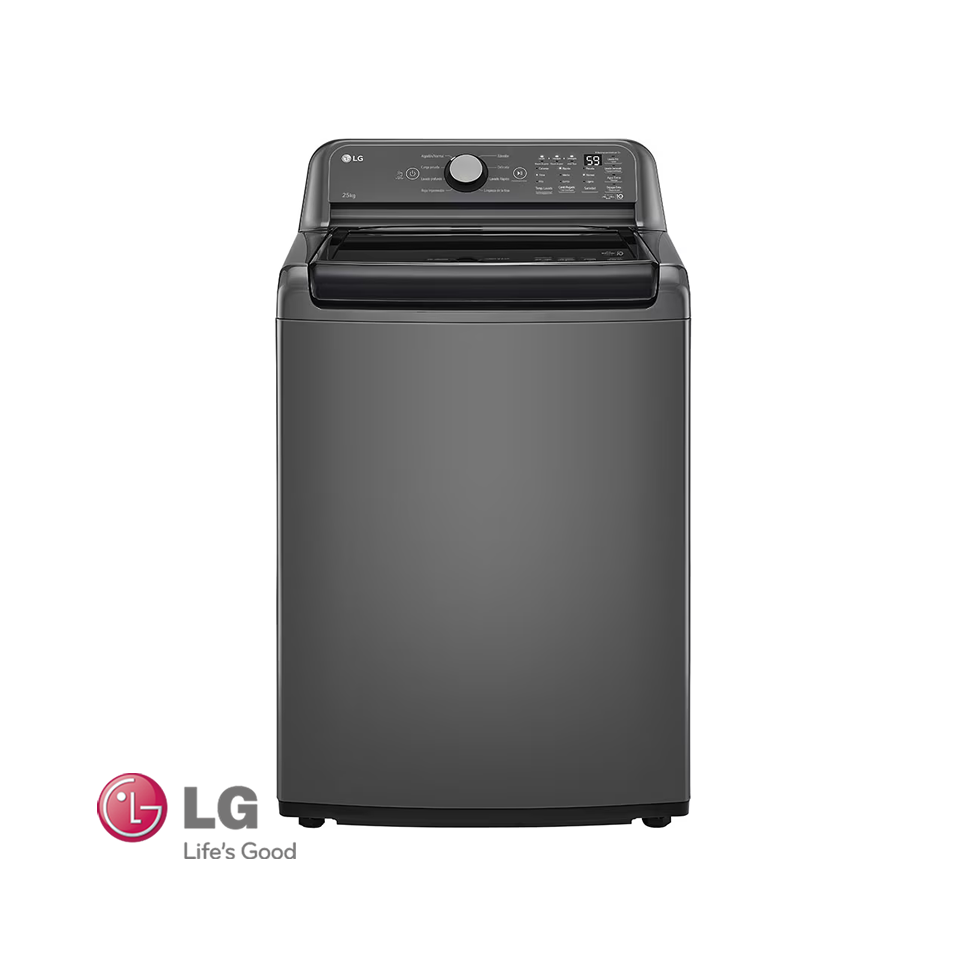 Lavadora LG 25 kgs – 55 Lbs Digital Smart Inverter TurboDrum™ WT25MT6HK
